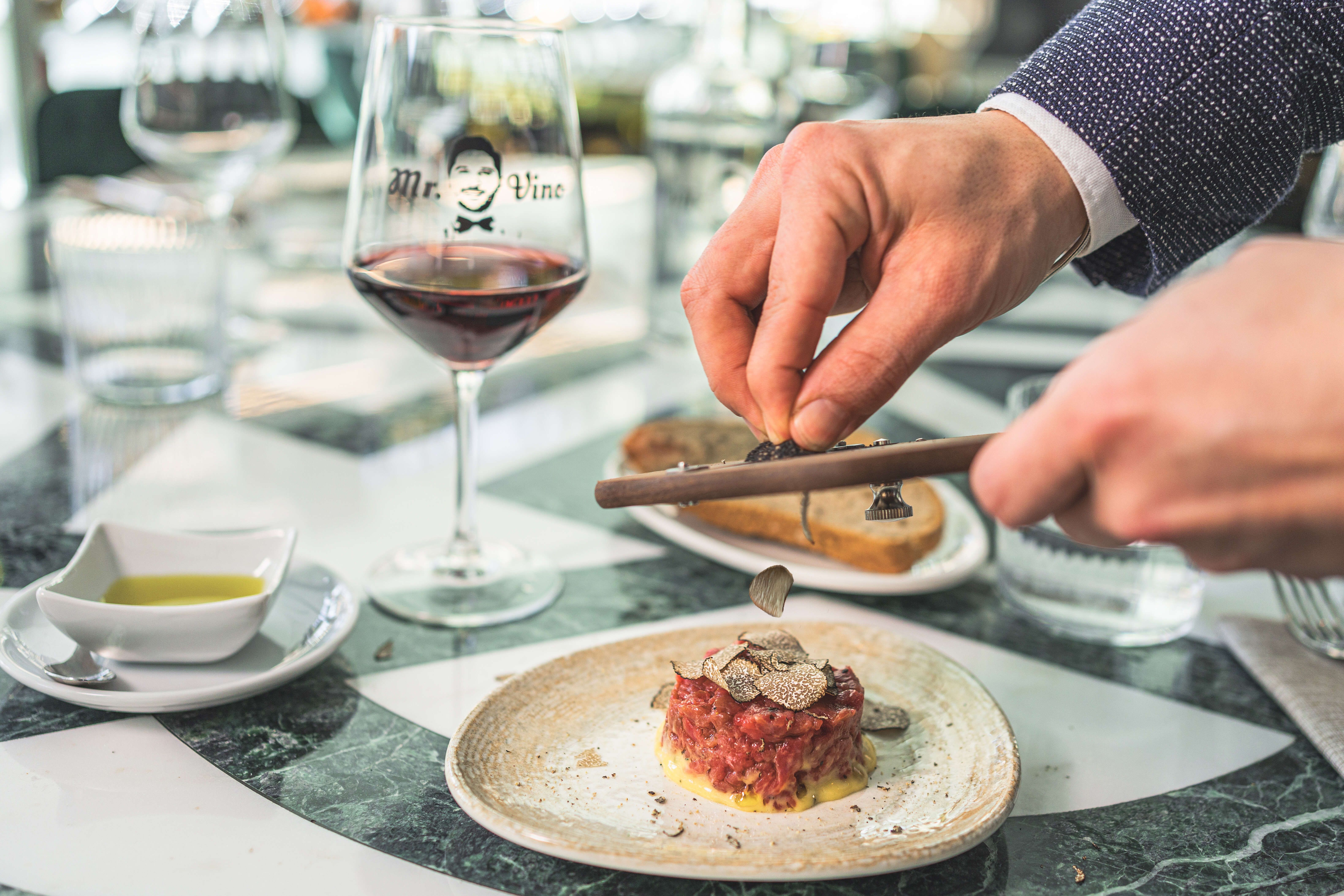 Mr. Vino Wine Bar interior